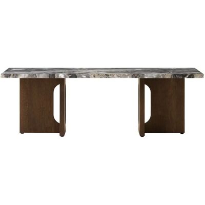 Audo - Androgyne Couchtisch - dunkel Eiche / Galaxy grau Audo - Androgyne Couchtisch - dunkel Eiche / Galaxy grau