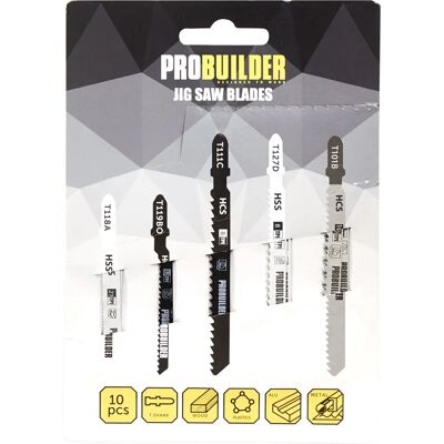 PROBUILDER - 16829 - HCS - 10pc - Savklinge PROBUILDER - 16829 - HCS - 10pc - Savklinge
