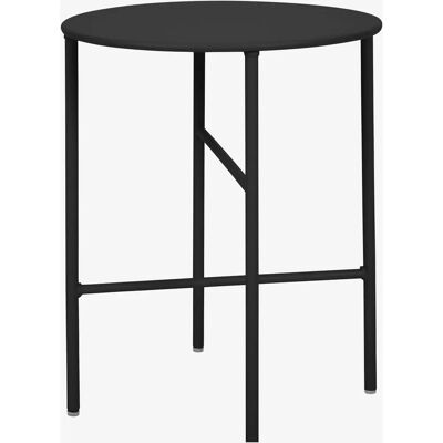 NORDFORM Rund Bakkebord - 40cm Diameter, 50cm Højde - Sort NORDFORM Rund Bakkebord - 40cm Diameter, 50cm Højde - Sort