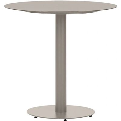 Schou Hector Gartentisch - Rund, Grau, 70cm - Outdoortisch Schou Hector Gartentisch - Rund, Grau, 70cm - Outdoortisch