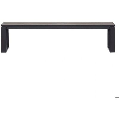 Nordform Gartenbank 180x36cm Schwarz - Gartenbank Nordform Gartenbank 180x36cm Schwarz - Gartenbank