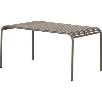 Homeroom Stella Gartentisch 150x90 cm Braun - Gartentisch Homeroom Stella Gartentisch 150x90 cm Braun - Gartentisch