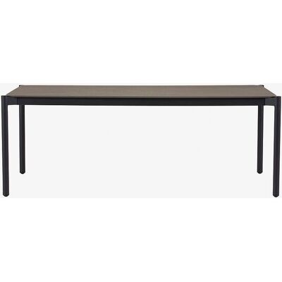 NORDFORM Boris Havebord - 204x104 cm, Sort, Sten Dekor - Havebord NORDFORM Boris Havebord - 204x104 cm, Sort, Sten Dekor - Havebord