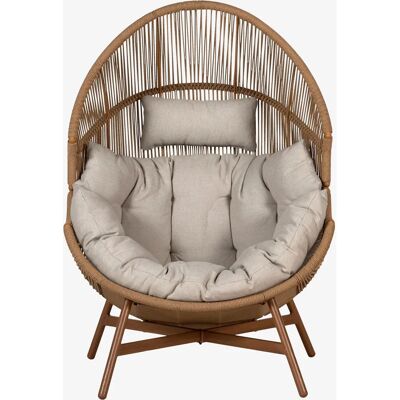 NORDFORM Lounge-Stuhl Daniel - Braun - Höhenverstellbar - Lounge Chair NORDFORM Lounge-Stuhl Daniel - Braun - Höhenverstellbar - Lounge Chair