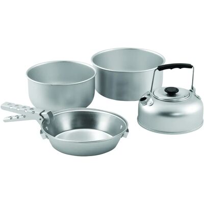 Easy Camp Model L Grey - Cook Pots Set - Adventure Kitchen Easy Camp Model L Grey - Cook Pots Set - Adventure Kitchen
