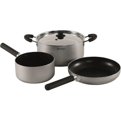 Zestaw naczyń Outwell Feast Set L - Zestaw do gotowania z powłoką nieprzywierającą Zestaw naczyń Outwell Feast Set L - Zestaw do gotowania z powłoką nieprzywierającą