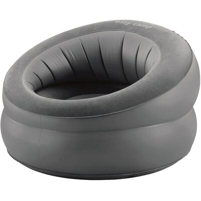 Easy Camp 300047 Fauteuil Gonflable - Simple Gris - Publicité Easy Camp 300047 Fauteuil Gonflable - Simple Gris - Publicité