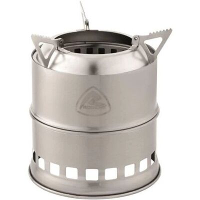 Robens Lumberjack Wood Stove - Silver - Stoves Robens Lumberjack Wood Stove - Silver - Stoves