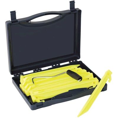 Accessorio tenda Outwell 650775 - Picchetti gialli, 14 pezzi Accessorio tenda Outwell 650775 - Picchetti gialli, 14 pezzi