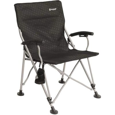 Krzesło campingowe Outwell Campo XL - Lekkie, Czarny, 150kg Krzesło campingowe Outwell Campo XL - Lekkie, Czarny, 150kg
