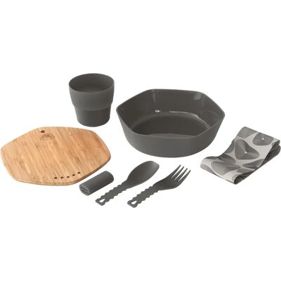 Robens Leaf Meal Kit - Zestaw obiadowy Antracyt Robens Leaf Meal Kit - Zestaw obiadowy Antracyt
