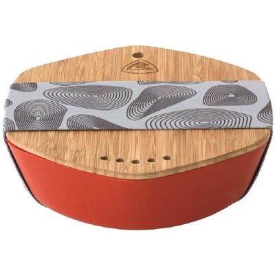 Set Pentole da Campeggio Robens Leaf Meal 6-in-1 - Arancione Set Pentole da Campeggio Robens Leaf Meal 6-in-1 - Arancione