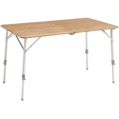 Outwell Custer L Campingtafel - Verstelbare Hoogte, Opvouwbaar, Bamboe Outwell Custer L Campingtafel - Verstelbare Hoogte, Opvouwbaar, Bamboe