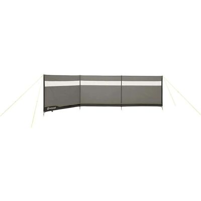 Outwell Szary parawan przeciwwietrzny - Z oknem, 125cm x 5m, Szary - Windscreen Outwell Szary parawan przeciwwietrzny - Z oknem, 125cm x 5m, Szary - Windscreen