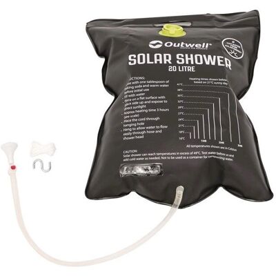 Outwell Bærbar solardusch - Campingbruser - 20 L Outwell Bærbar solardusch - Campingbruser - 20 L