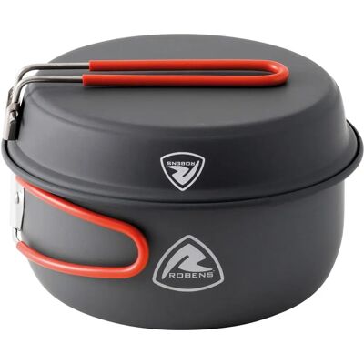 Zestaw kuchenny Robens Frontier Pro - Lekki i nieprzywierający zestaw aluminiowy Zestaw kuchenny Robens Frontier Pro - Lekki i nieprzywierający zestaw aluminiowy