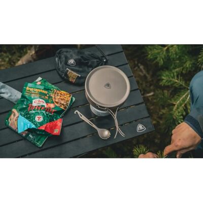 Robens Titanium Kampeer Kookset - Lichtgewicht & Dubbele Functie Robens Titanium Kampeer Kookset - Lichtgewicht & Dubbele Functie