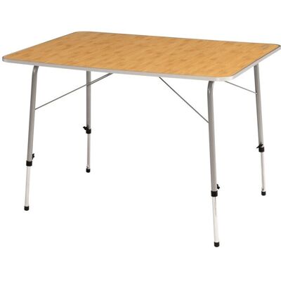 Easy Camp Menton L - Table de camping réglable - Marron - 70x100x50 cm - Publicité Easy Camp Menton L - Table de camping réglable - Marron - 70x100x50 cm - Publicité