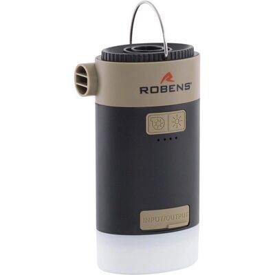 Pompe 3-en-1 Robens Conival - Gonfleur, Lampe & Powerbank - Publicité Pompe 3-en-1 Robens Conival - Gonfleur, Lampe & Powerbank - Publicité