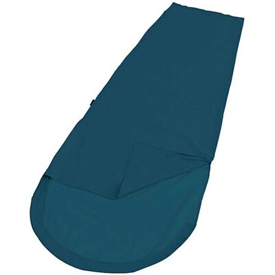Sábana de viaje Linnet para saco de dormir en forma de momia - azul marino Sábana de viaje Linnet para saco de dormir en forma de momia - azul marino