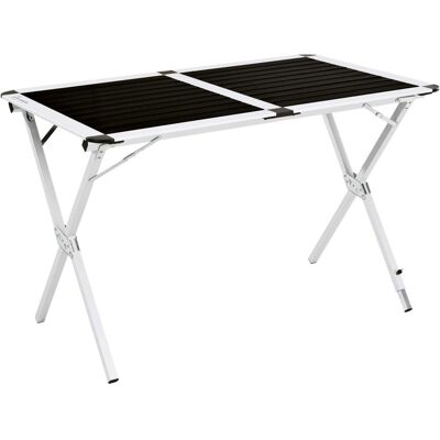 Easy Camp Aspen Großer Aluminium Campingtisch - Leicht, Klappbar, Verstellbares Bein Easy Camp Aspen Großer Aluminium Campingtisch - Leicht, Klappbar, Verstellbares Bein