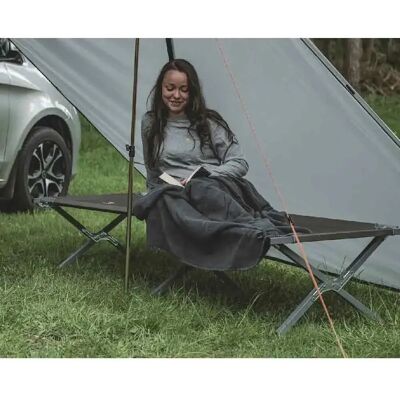Easy Camp Heather Fleece Dark Gray - Blanket Easy Camp Heather Fleece Dark Gray - Blanket
