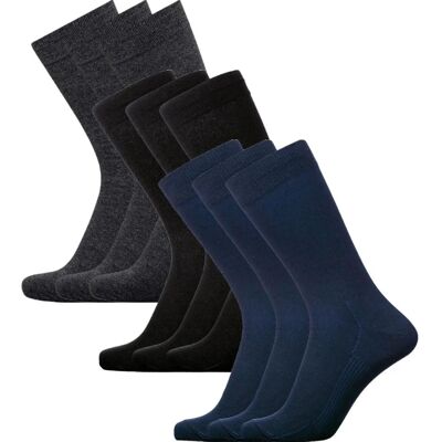 Dovre Modell 3er Pack Bambusstrümpfe Herren Marineblau Dovre Modell 3er Pack Bambusstrümpfe Herren Marineblau