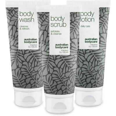 Australian Bodycare Body Set of 3 Tea Tree Oil Essentials Australian Bodycare Body Set of 3 Tea Tree Oil Essentials