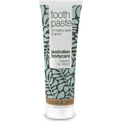 Australian Bodycare Tannkrem Kokos & Sink - Friskt Åndedrettsbeskyttelse Australian Bodycare Tannkrem Kokos & Sink - Friskt Åndedrettsbeskyttelse