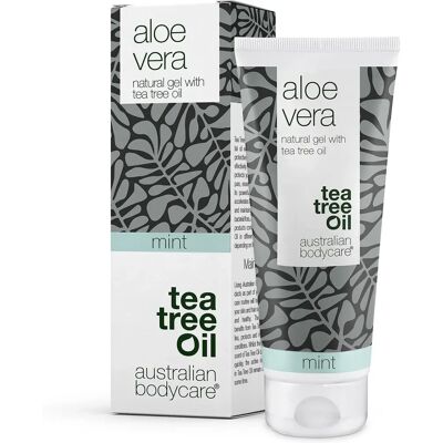 Australian Bodycare Aloe Vera Minzgel - Feuchtigkeitscreme bei Sonnenbrand & Hautreizungen Australian Bodycare Aloe Vera Minzgel - Feuchtigkeitscreme bei Sonnenbrand & Hautreizungen