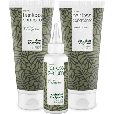 Australian Bodycare Hair Loss Treatment Set - Shampoo, Conditioner, Serum Australian Bodycare Hair Loss Treatment Set - Shampoo, Conditioner, Serum