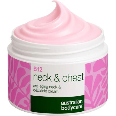 Australian Bodycare B12 Oppstrammende krem for hals og dekolleté - 50 ml Australian Bodycare B12 Oppstrammende krem for hals og dekolleté - 50 ml