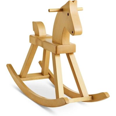 Brunt bøkhest til svinge - Klassisk design av Kay Bojesen Brunt bøkhest til svinge - Klassisk design av Kay Bojesen