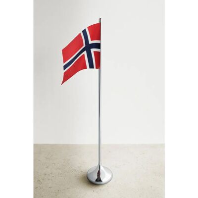 Rosendahl Norges flagga 35cm - Silver Rosendahl Norges flagga 35cm - Silver