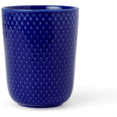 Lyngby Porzellan Modell 201966 Blau Rhombe Becher - Becher Lyngby Porzellan Modell 201966 Blau Rhombe Becher - Becher