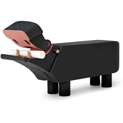 Ippopotamo in legno nero di Kay Bojesen - Figura in legno Ippopotamo in legno nero di Kay Bojesen - Figura in legno