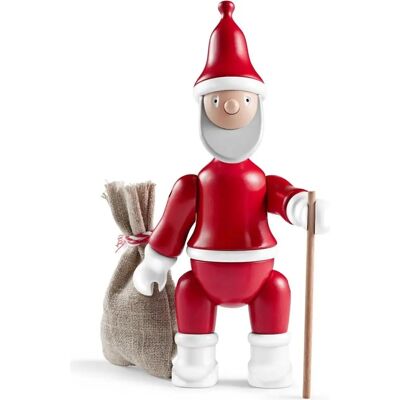 Babbo Natale in legno Kay Bojesen 19,5cm - Decorazione natalizia Babbo Natale in legno Kay Bojesen 19,5cm - Decorazione natalizia