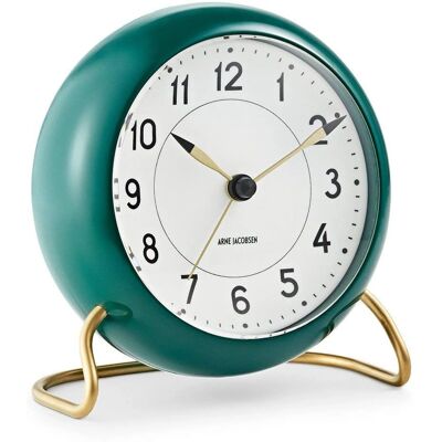 Arne Jacobsen AJ Station Clock - Alarm, Light, Snooze Arne Jacobsen AJ Station Clock - Alarm, Light, Snooze