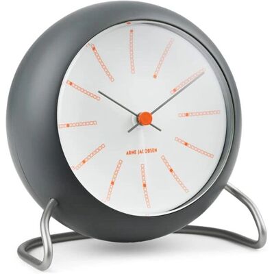 Arne Jacobsen Bankers Uhr - Dunkelgrau Arne Jacobsen Bankers Uhr - Dunkelgrau