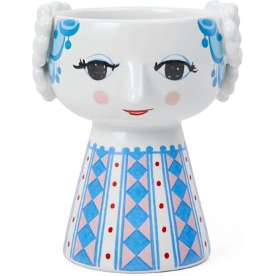Bjørn Wiinblad Eva Porta-Candele - Blu - 9,5cm - Porta-Candele Bjørn Wiinblad Eva Porta-Candele - Blu - 9,5cm - Porta-Candele