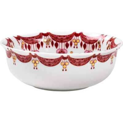Bjørn Wiinblad Weihnachts-Schale - 16cm Rot Bjørn Wiinblad Weihnachts-Schale - 16cm Rot