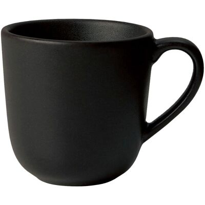 Aida Raw Titanium Black Kaffekop - 20cl Sæt af 6 Aida Raw Titanium Black Kaffekop - 20cl Sæt af 6