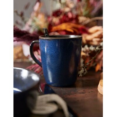 AIDA RAW Midnight Blue Kaffeetasse - 350ml - Handgemacht AIDA RAW Midnight Blue Kaffeetasse - 350ml - Handgemacht