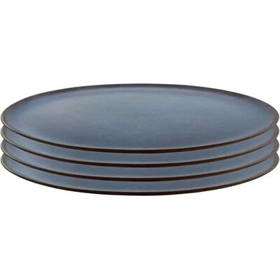 Aida Raw Midnight Blue Steingut Essteller - Dinner Plate Aida Raw Midnight Blue Steingut Essteller - Dinner Plate
