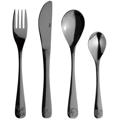 Aida Modell - Barnbestickset - Svart Aida Modell - Barnbestickset - Svart