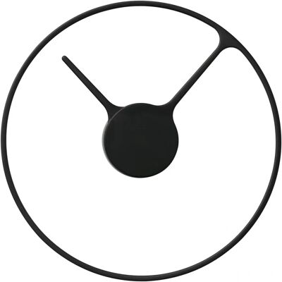 Stelton Time Wanduhr - Schwarz - Aluminium - Designer Jehs & Laub Stelton Time Wanduhr - Schwarz - Aluminium - Designer Jehs & Laub