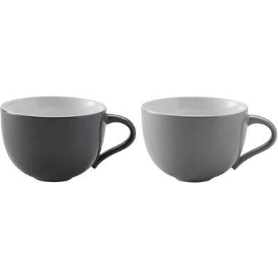 Stelton Emma Tasse - 2er-Set, Grau, 350ml Stelton Emma Tasse - 2er-Set, Grau, 350ml