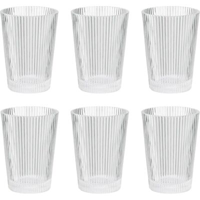 Stelton Pilastro Glassett - Kjegleformet stablingssett 6 stk Stelton Pilastro Glassett - Kjegleformet stablingssett 6 stk