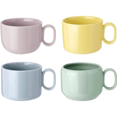 RIG-TIG fra Stelton - Mix’n’Match Kopper (Set på 4) - Flerfarget RIG-TIG fra Stelton - Mix’n’Match Kopper (Set på 4) - Flerfarget