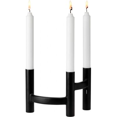 Stelton Ora Ljusstake - Modern, Hållbart Stål - För 3 Ljus Stelton Ora Ljusstake - Modern, Hållbart Stål - För 3 Ljus